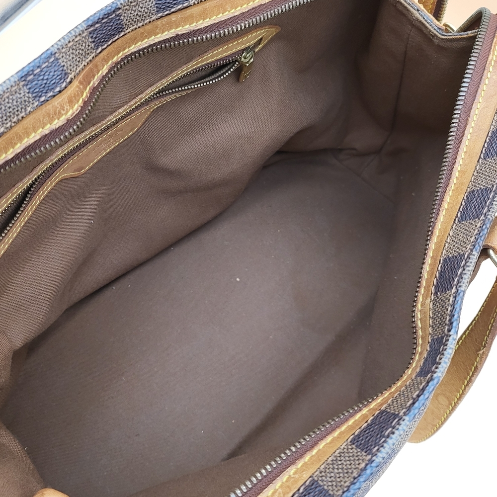 Louis Vuitton 100thAnniversary Centenaire Damier Ebene Columbine Tote Authentic. - Picture 8 of 14